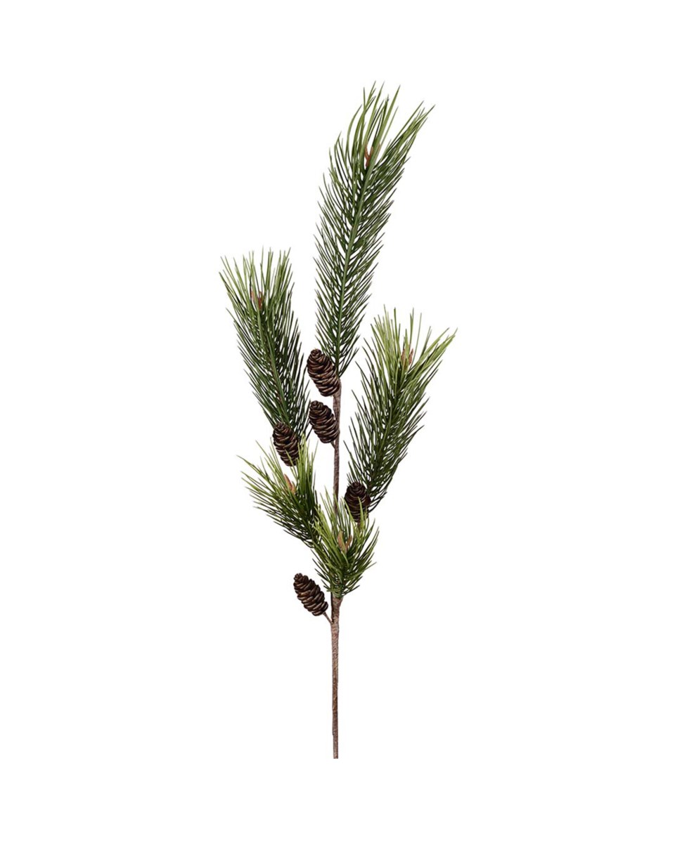 Tallkvist med kottar grön 120 cm, grön från Newport