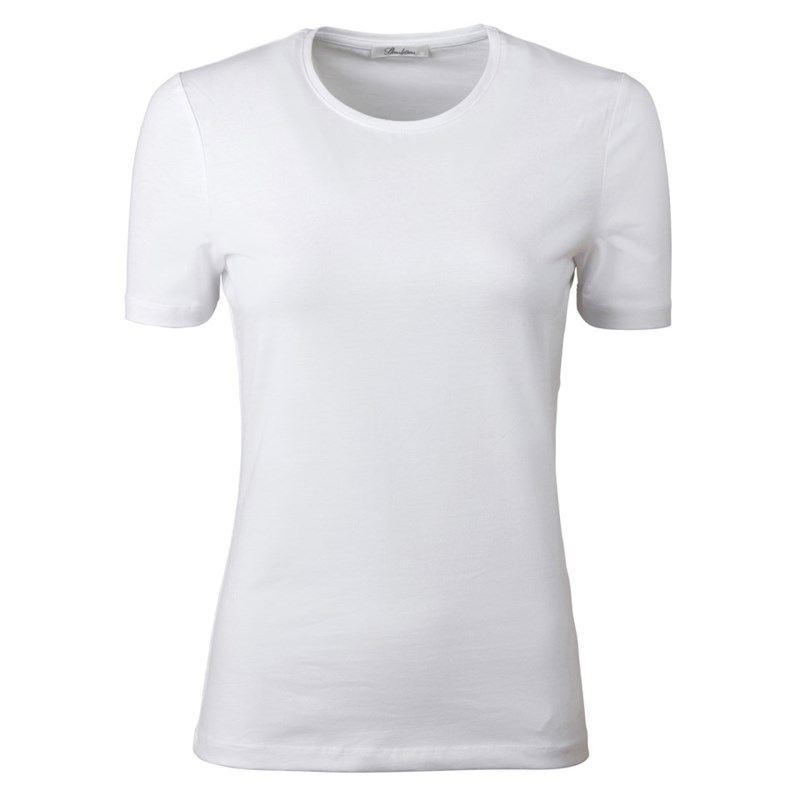 T-shirt bomullsstretch svart 1