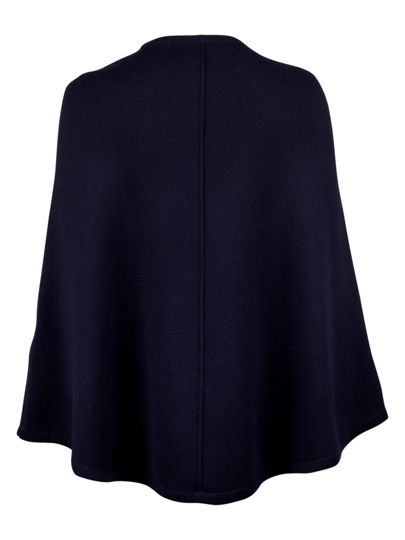 Mary poncho marinblå 7
