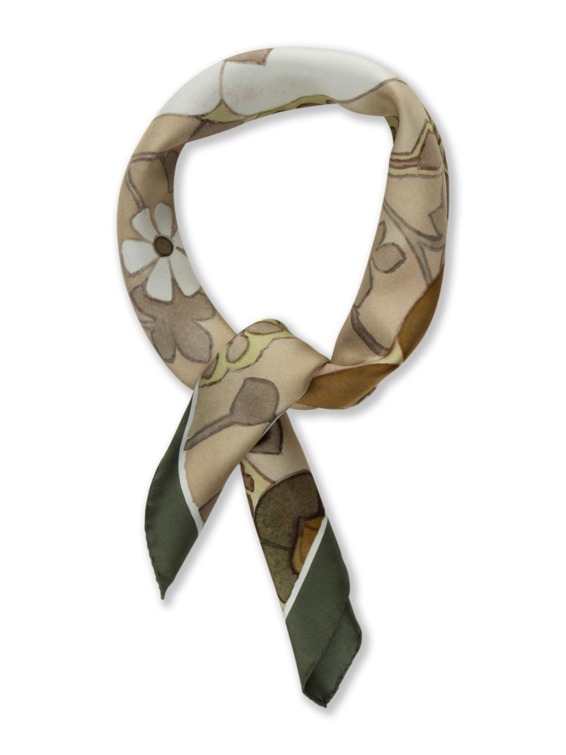 Sidenscarf mönstrad