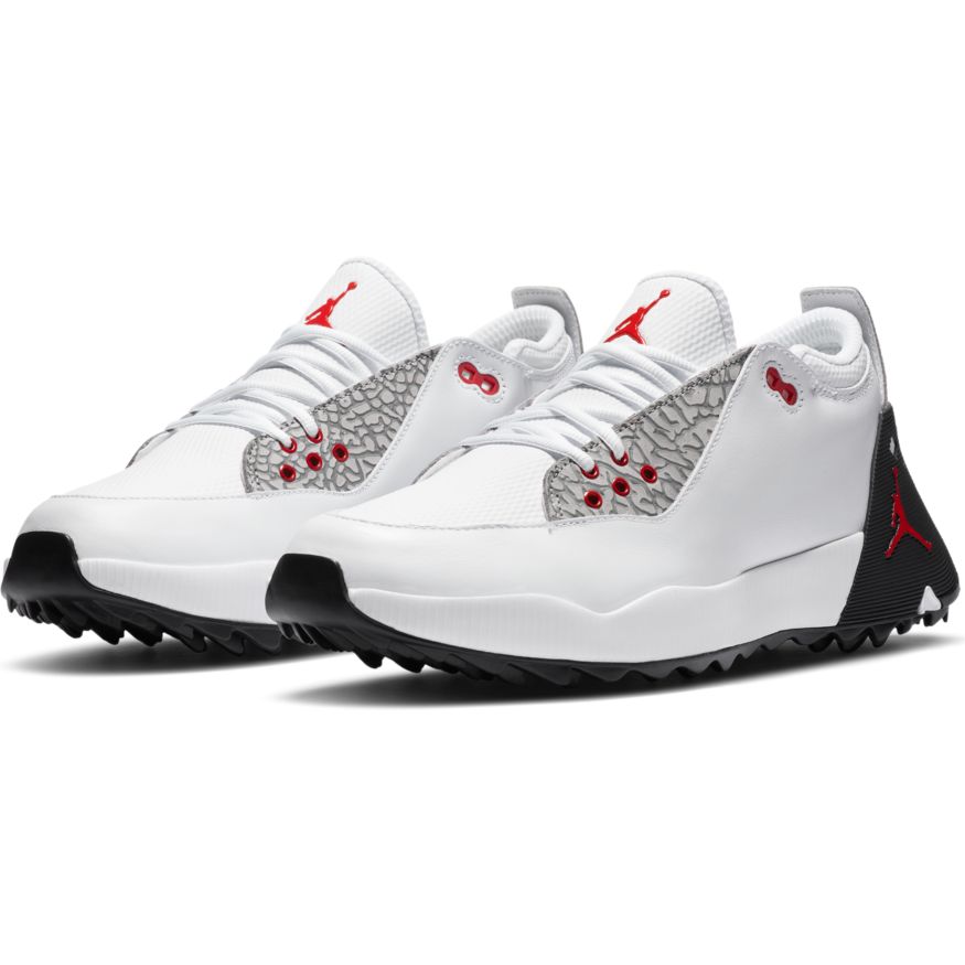 Nike - Golfskor jordan adg 2 vit-univerity red-svart | NK