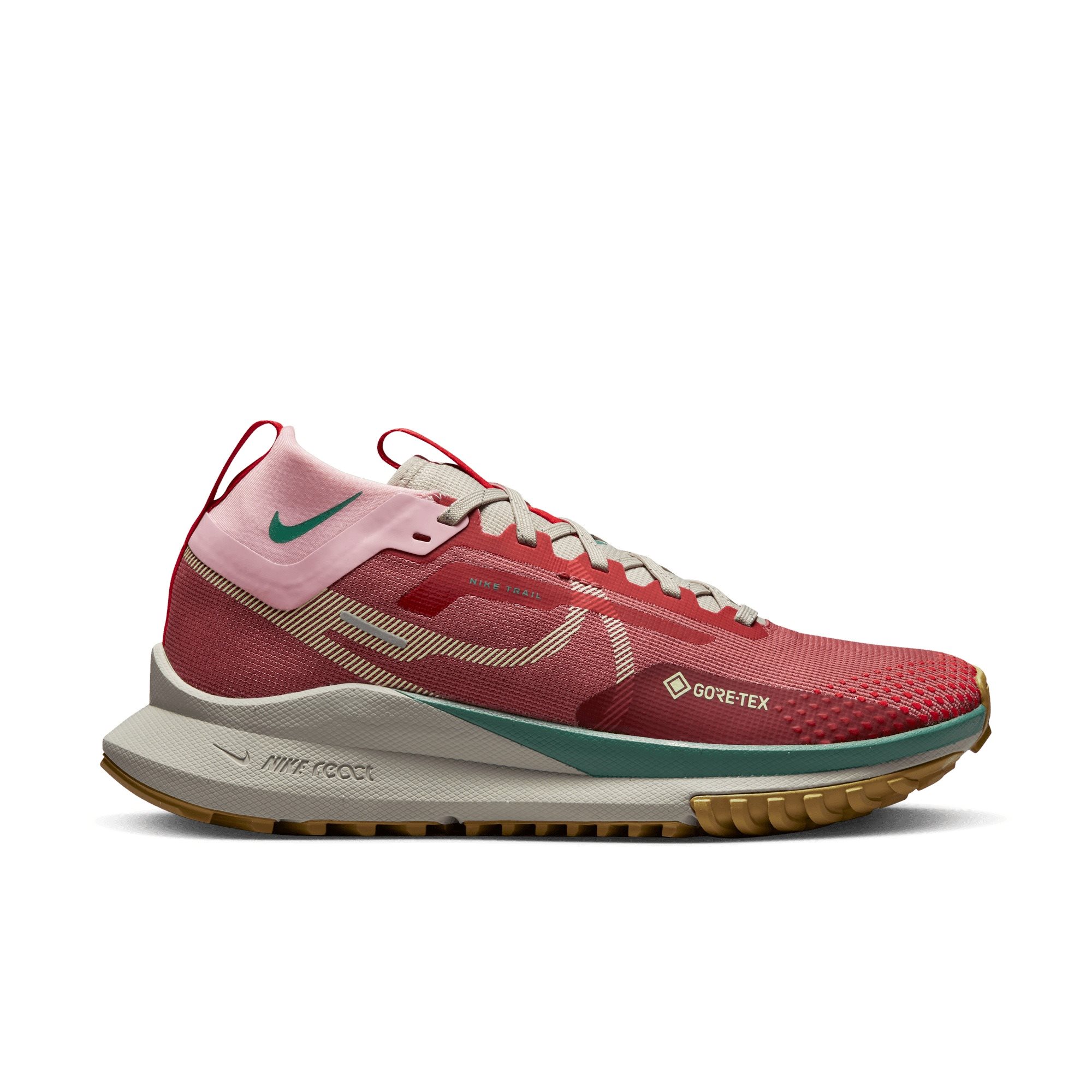 Nike Trailskor react pegasus trail 4 gtx canyon rustbarely volt NK
