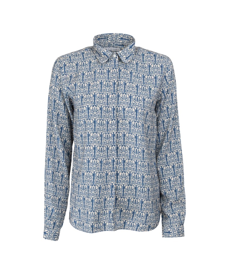 Skjortblus gina boho luxe 1