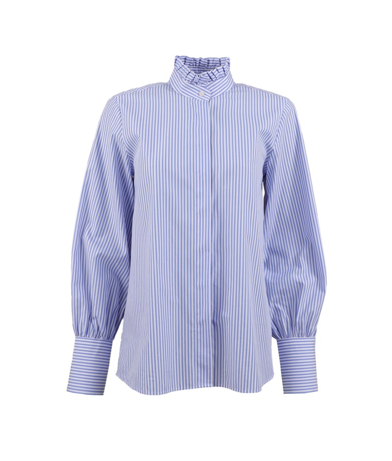 Skjorta teresa blue ruffle 1