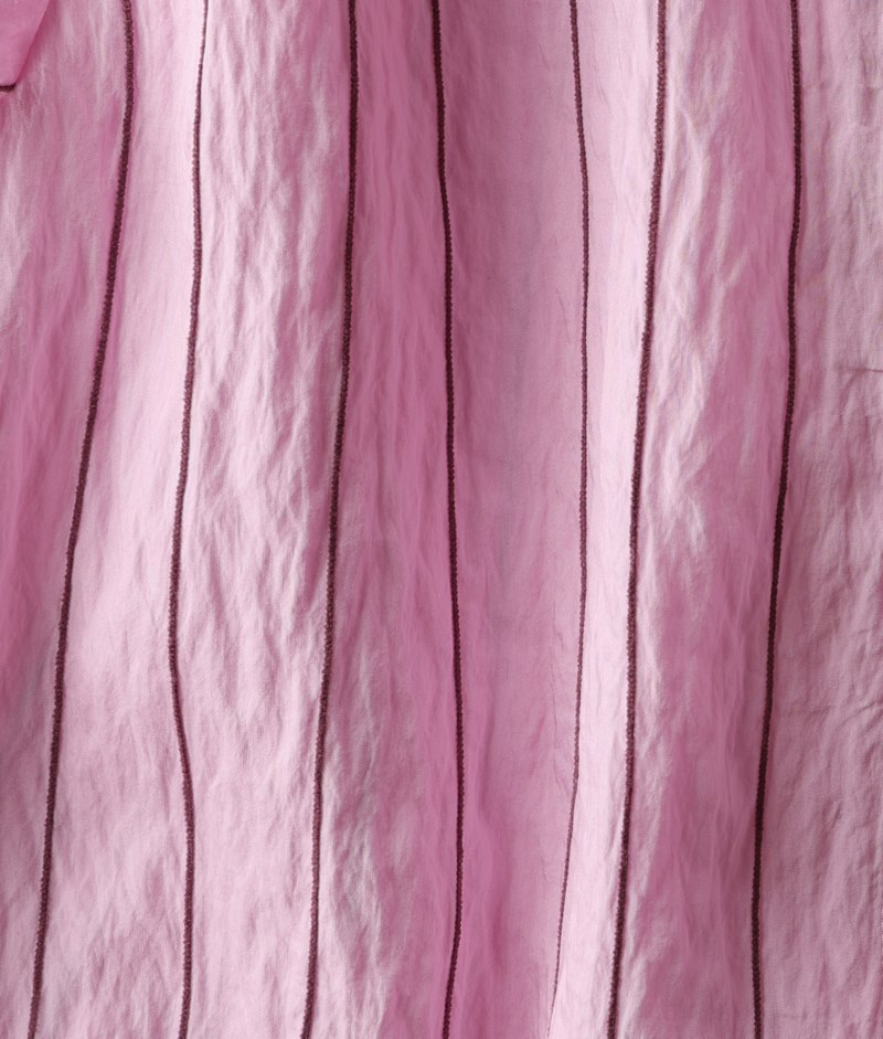 Slipsskjorta alex merlot stripe 7