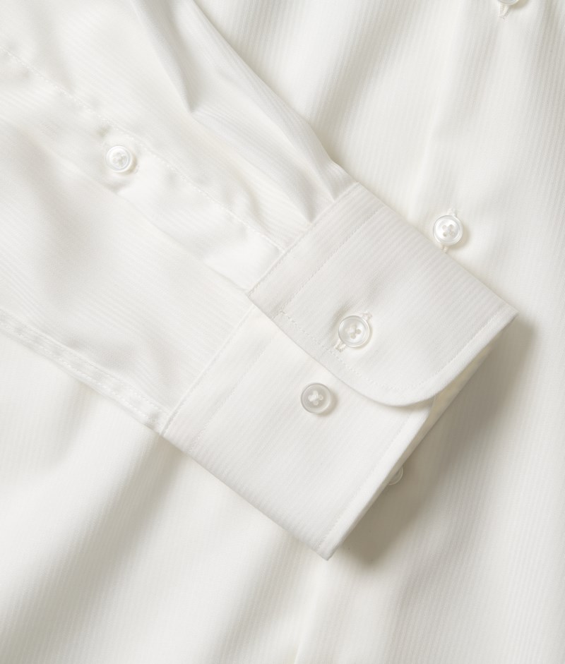 Skjorta - bergen med randstruktur slim fit 8