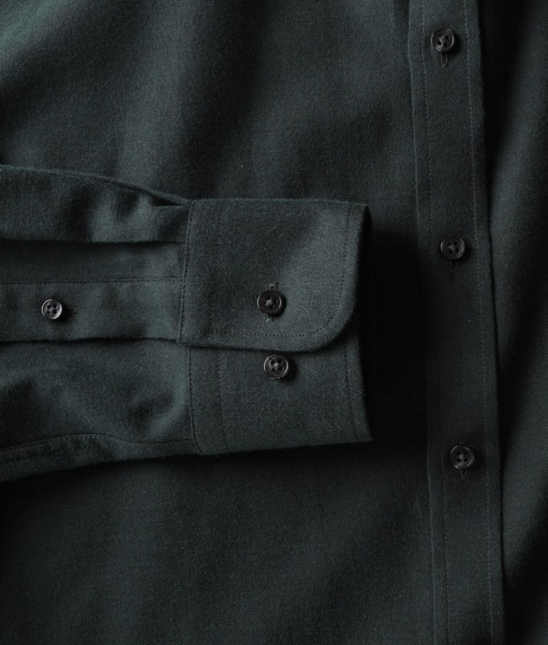 Borstad skjorta niseko i slim fit 8