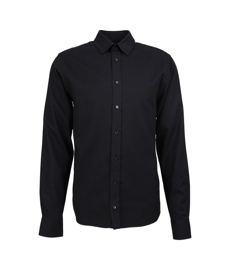 Borstad twillskjorta niseko slim fit 1