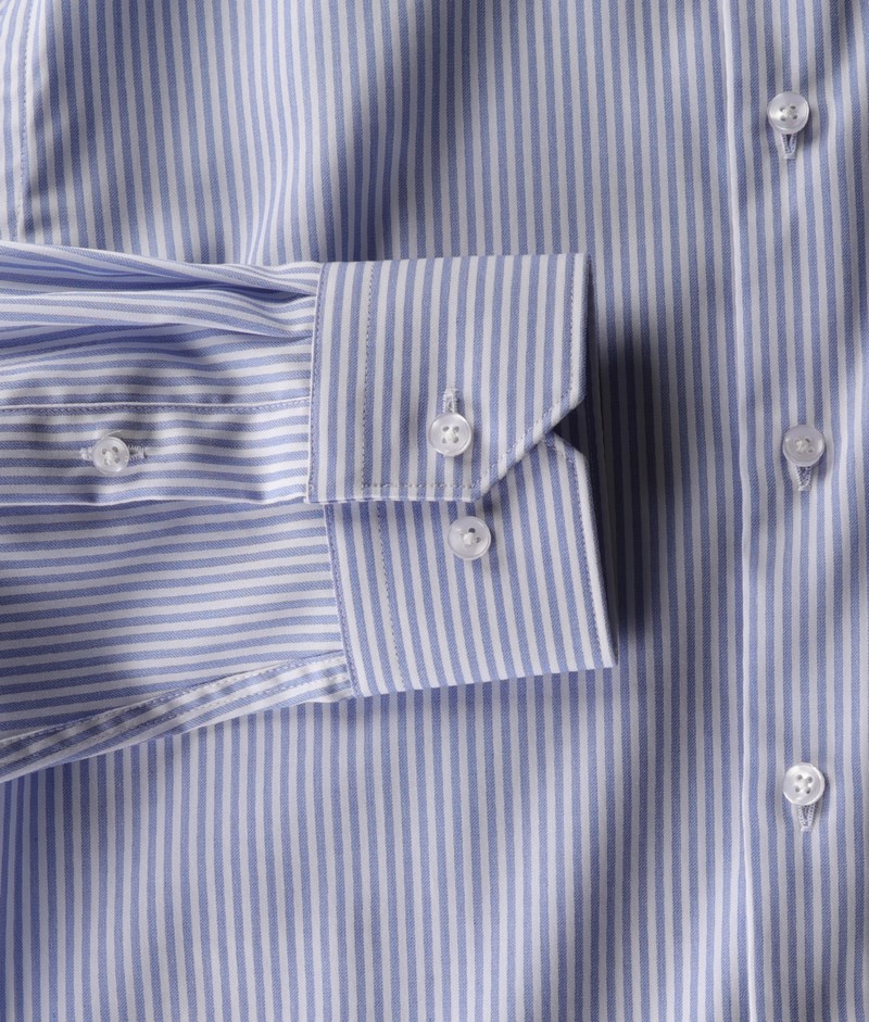Skjorta sag harbor stripe slim fit 8