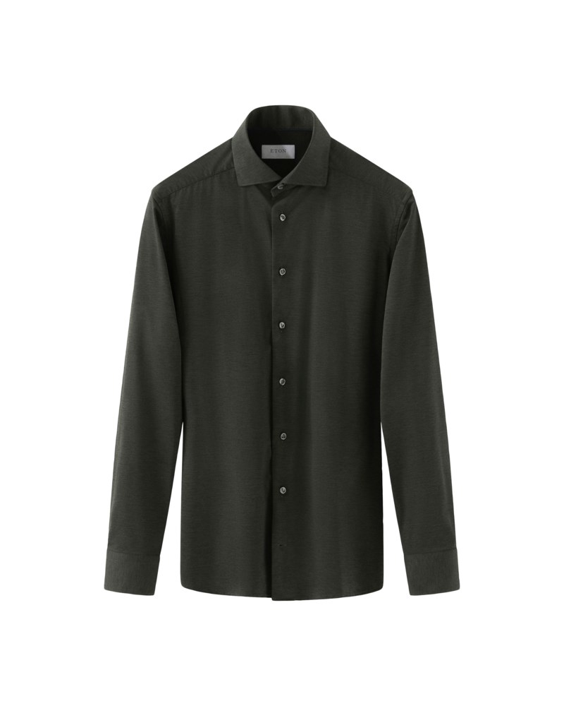 Mélange fyrvägsstretchskjorta contemporary fit