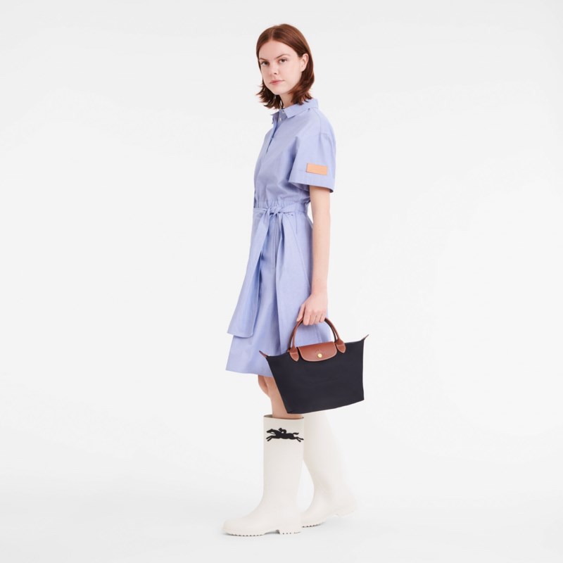 Longchamp Handväska le pliage original dam – bild 5