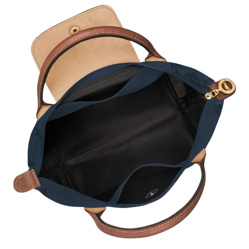Handväska le pliage original s navy 4