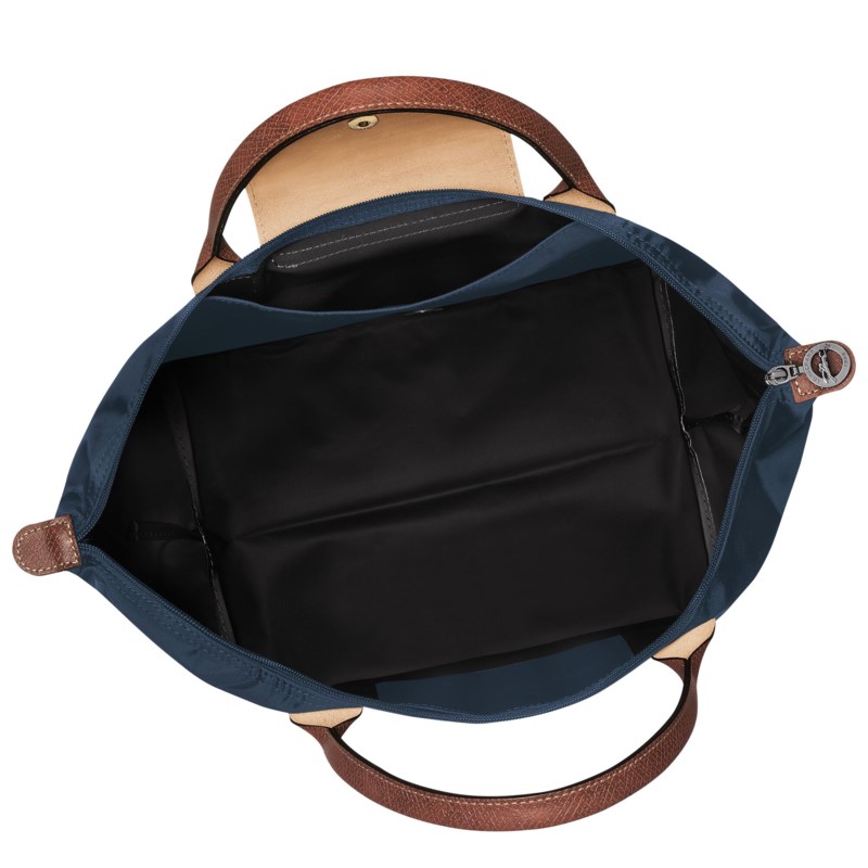 Handväska le pliage original m navy 4