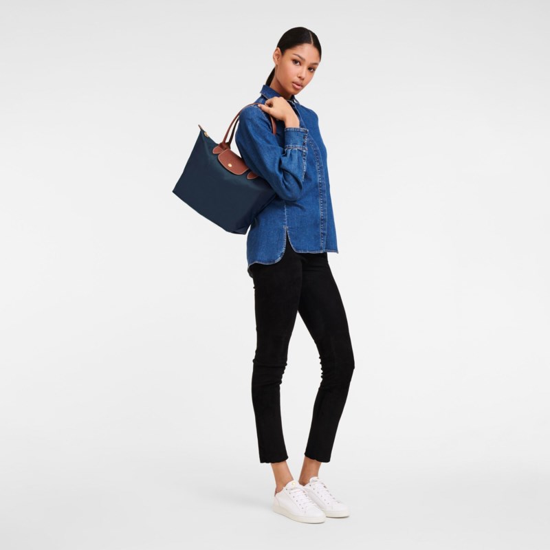 Väska le pliage original tote m grön 6