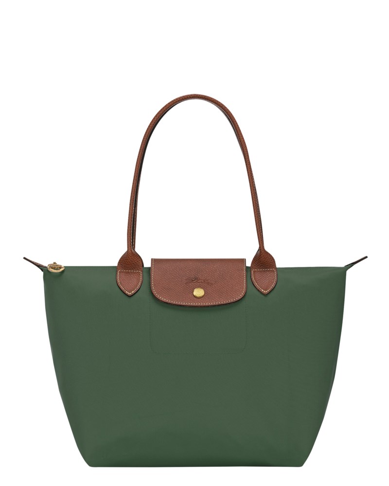 Väska le pliage original tote m grön 1