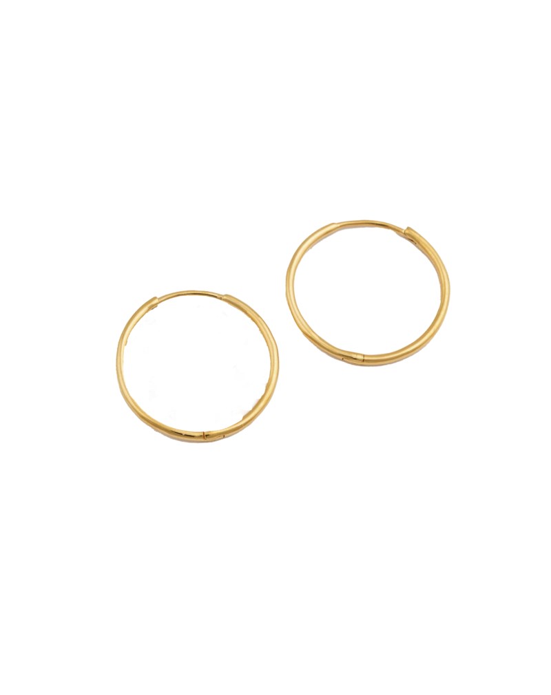 Örhänge beloved medium hoops