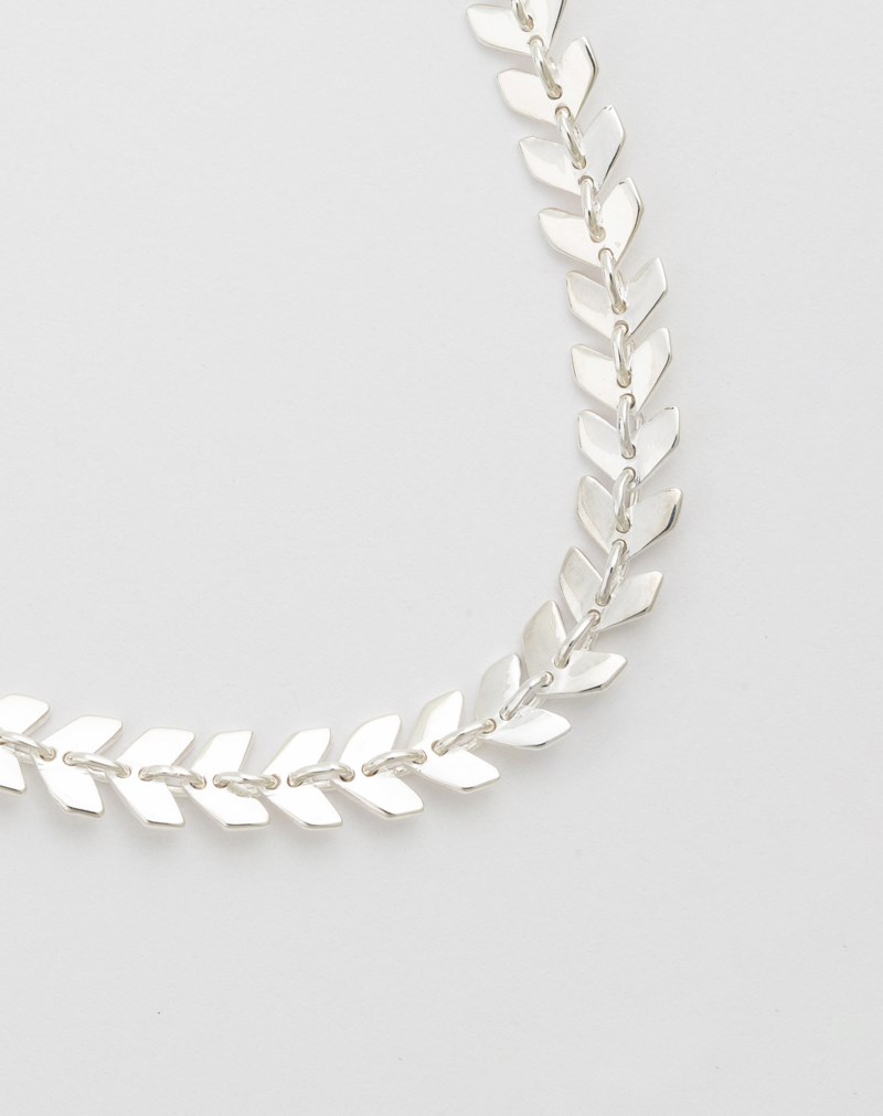 Layers Olivia Necklace Silver 4