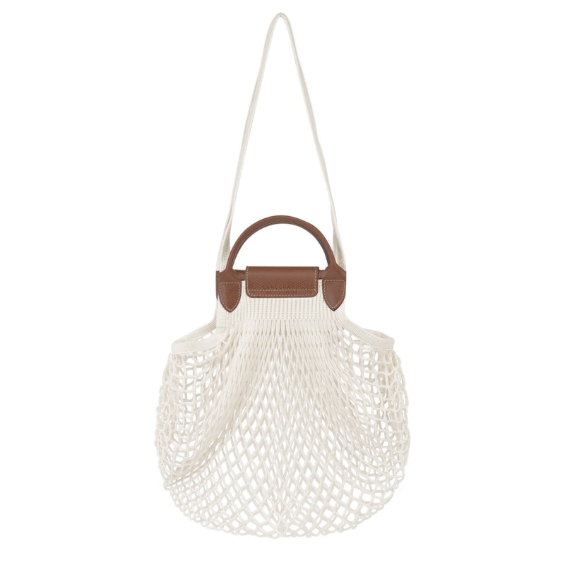 Väska le pliage filet mesh l ecru 3