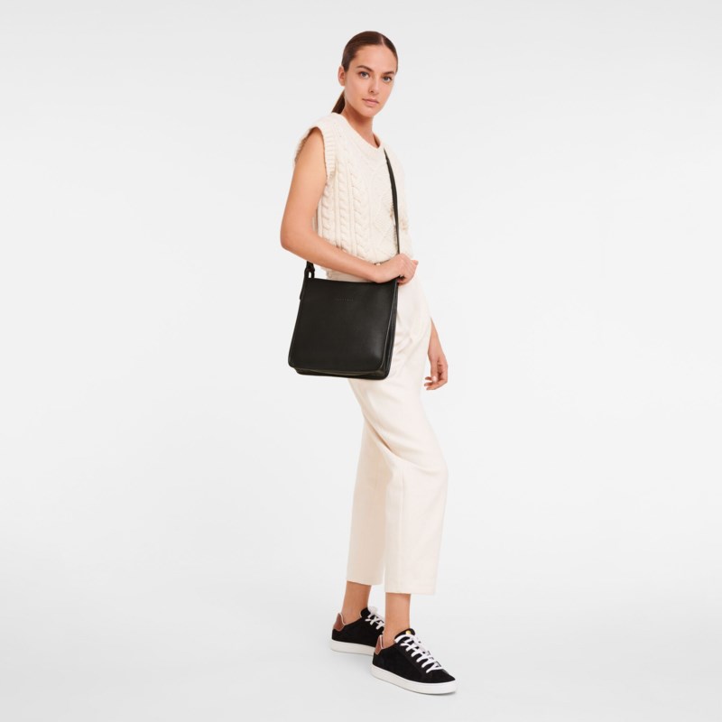 Väska le foulonné m black 6