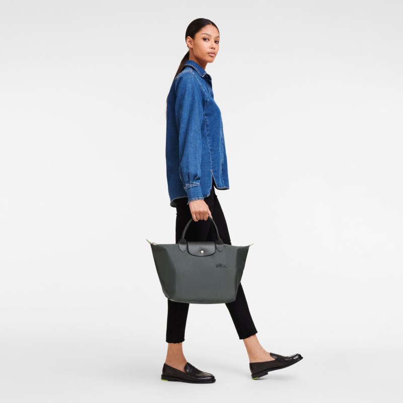 Handväska le pliage green m pomegranate 6