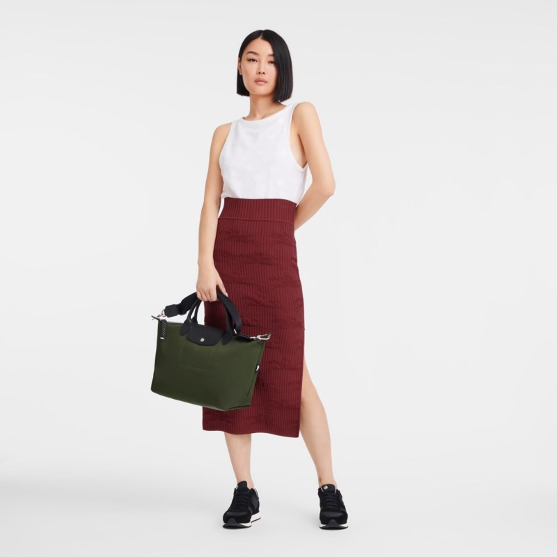 Väska le pliage energy l burgundy 5