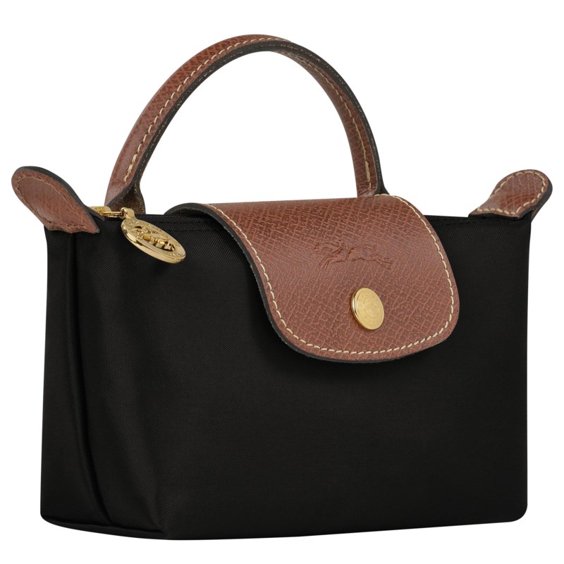 Väska le pliage original pouch with handle pink tea 2