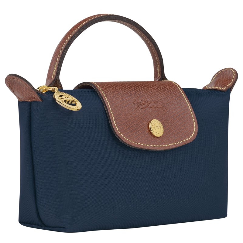 Väska le pliage original pouch with handle pink tea 2