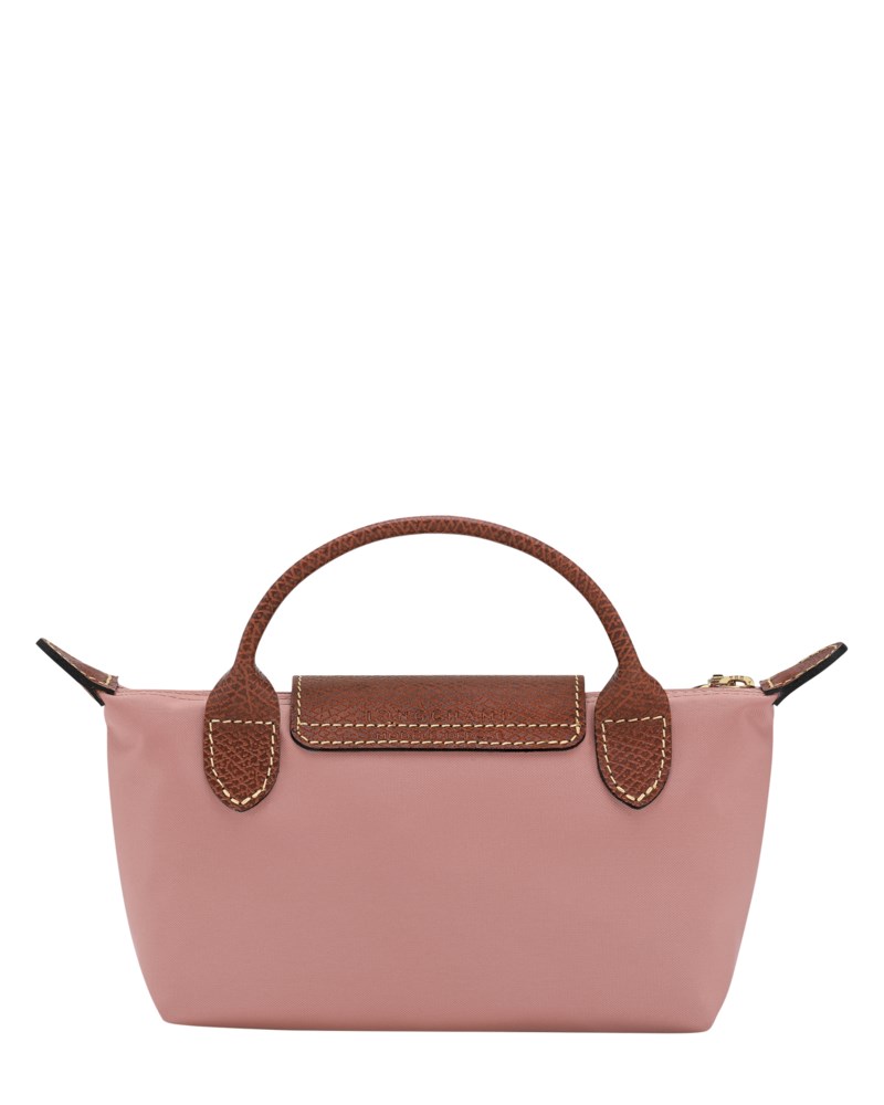 Väska le pliage original pouch with handle pink tea 3