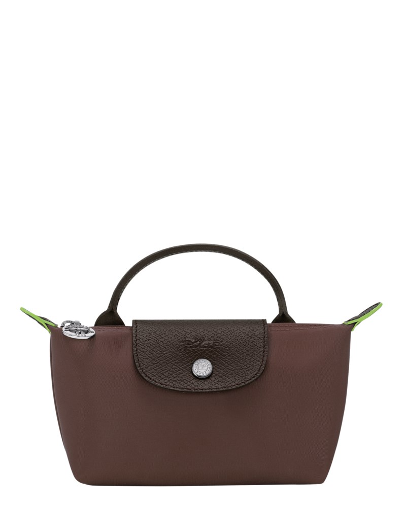 Väska le pliage green pouch with handle graphite 1