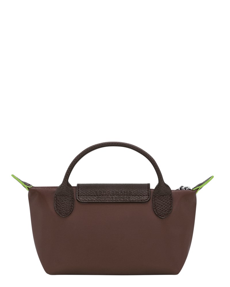 Väska le pliage green pouch with handle graphite 2