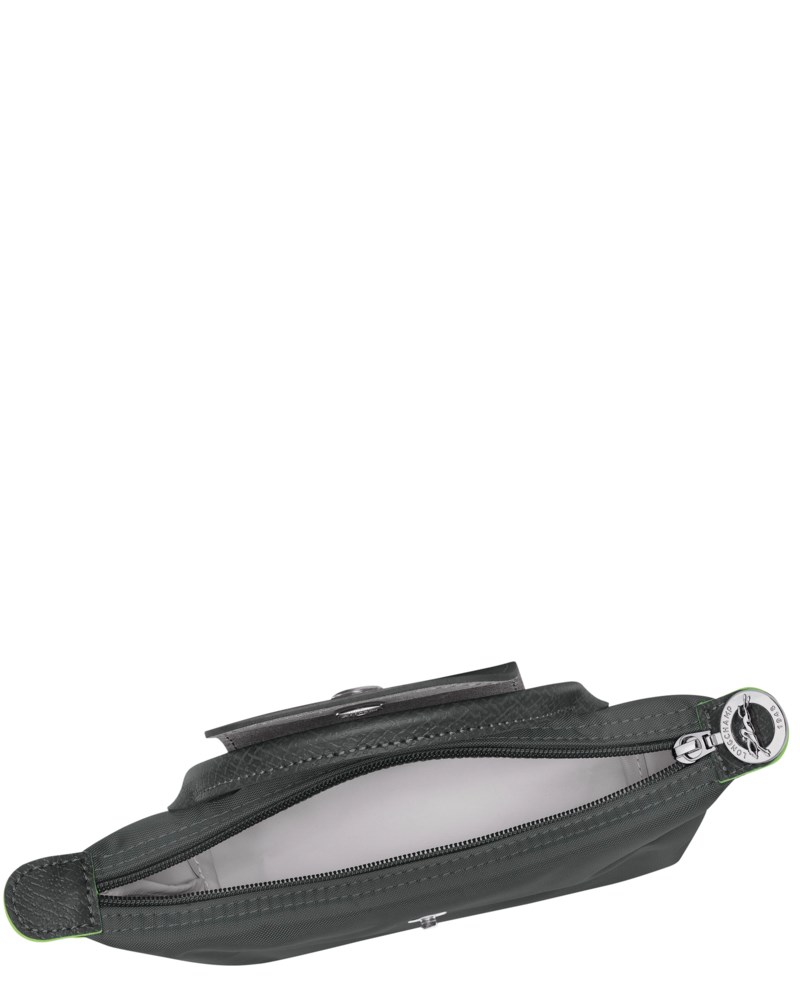 Väska le pliage green pouch with handle graphite 4