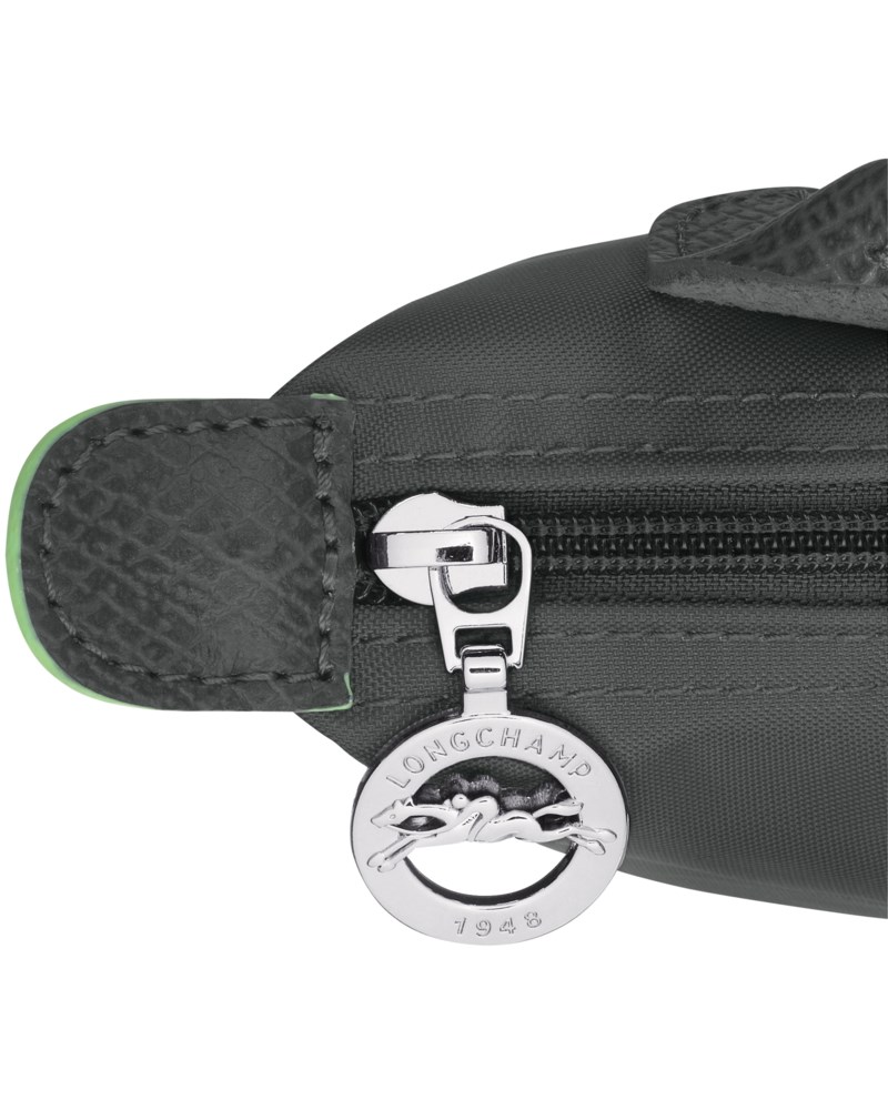 Väska le pliage green pouch with handle graphite 5