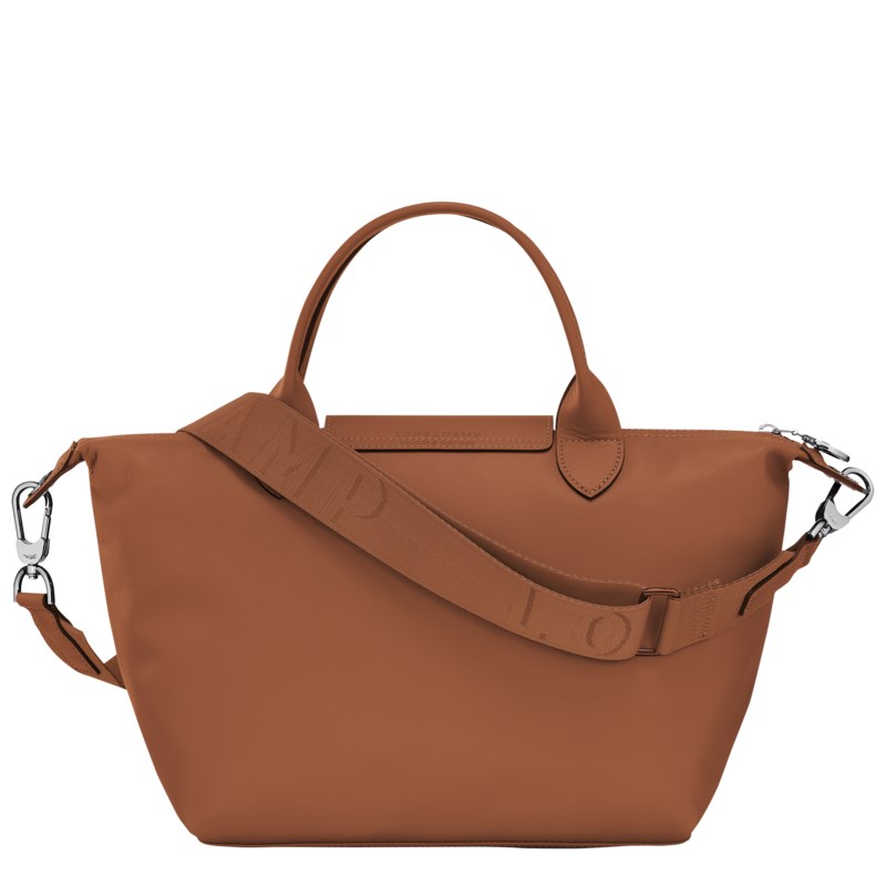 Handväska le pliage xtra s cognac 3