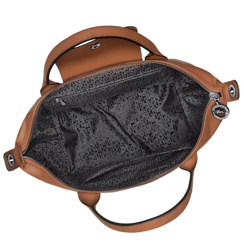 Handväska le pliage xtra s cognac 4