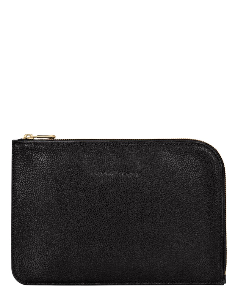 Pouch le foulonné caramel 1