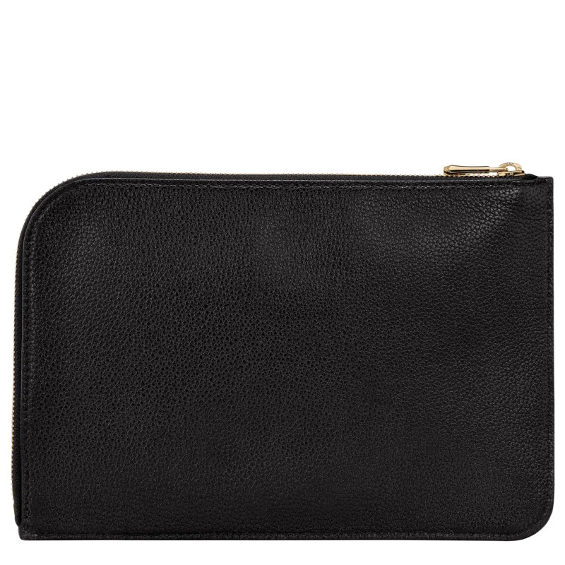 Pouch le foulonné caramel 2