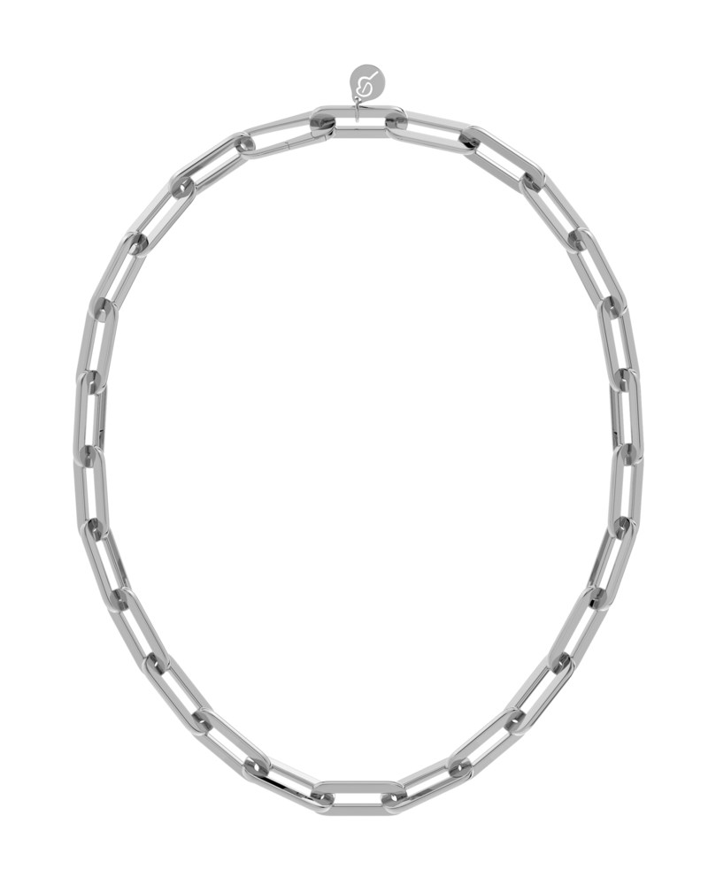 Ivy Maxi Necklace Silver 5