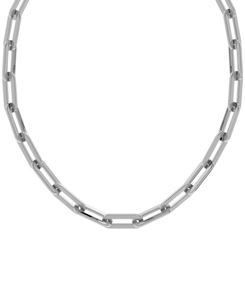 Ivy Maxi Necklace Silver 6