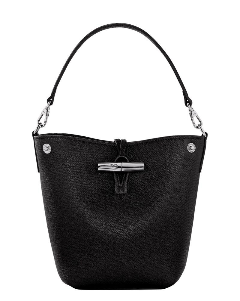 Handväska le roseau bucket xs black 1