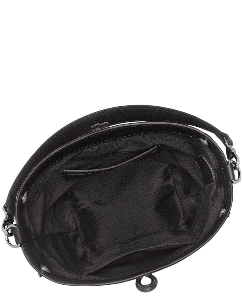Handväska le roseau bucket xs black 4