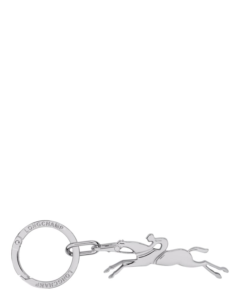 Nyckelring cavalier longchamp silver 1