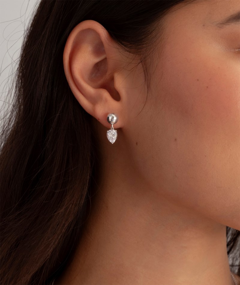 Katie Earrings Silver 3