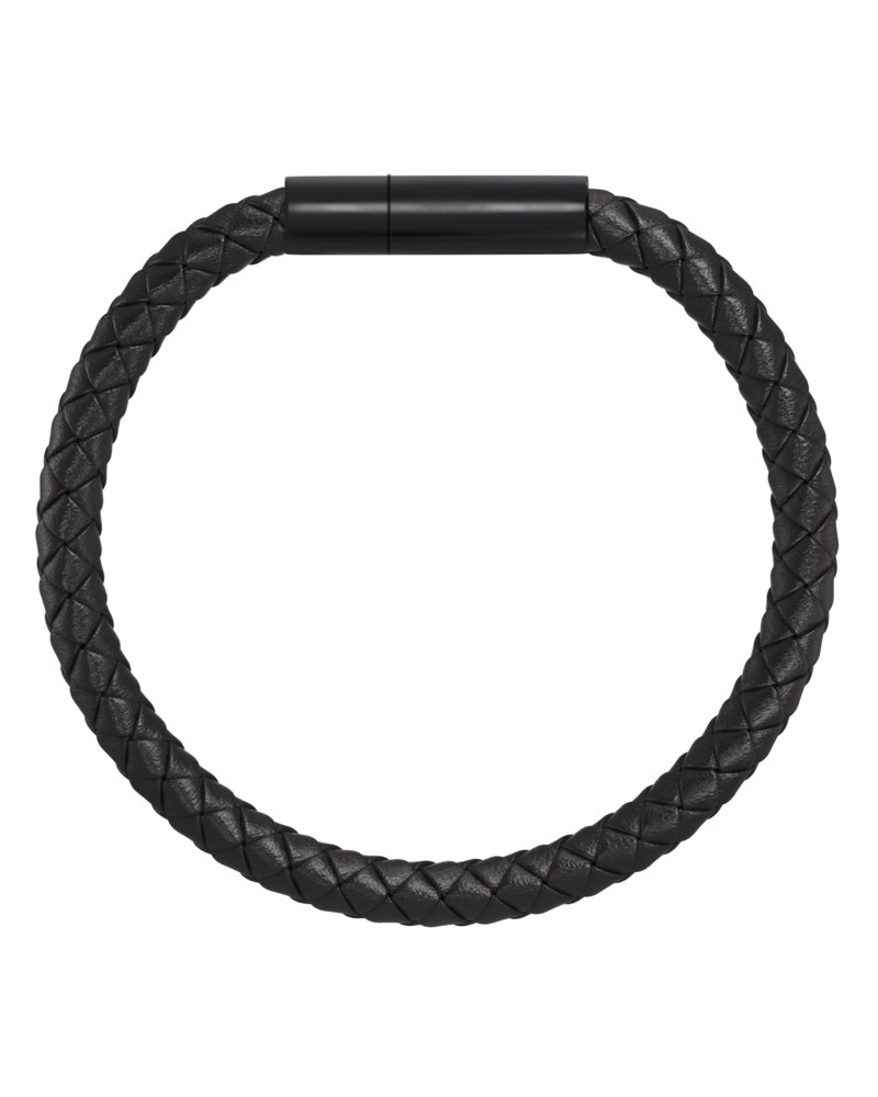 Edblad Franky Bracelet Leather Black Black armband dam – bild 4
