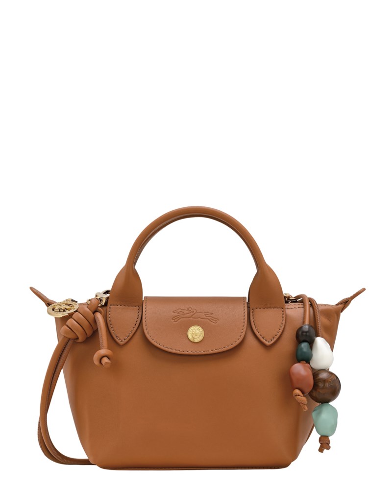 Handväska le pliage xtra perles xs cashew 1
