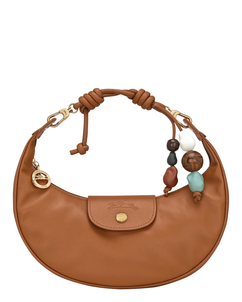 Axelväska le pliage xtra perles cashew 1