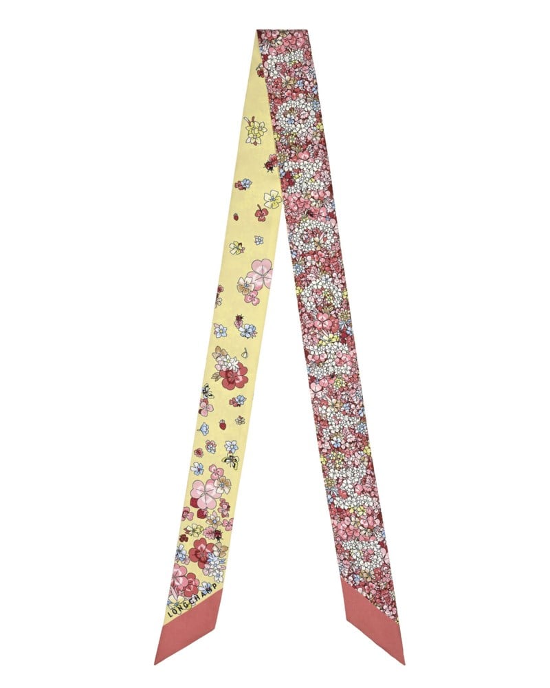 Scarf frise fleurie headband