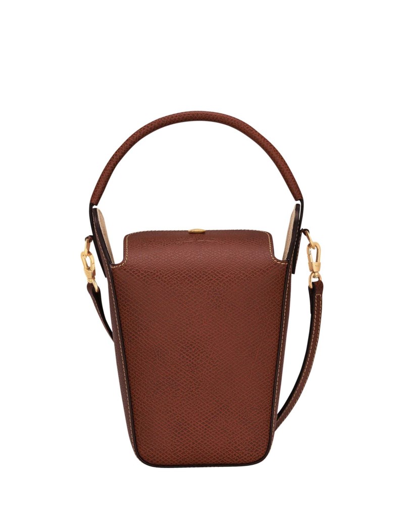 Crossbody épure brun 1