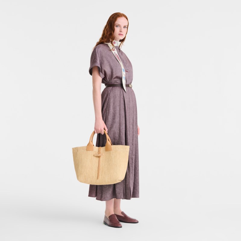 Longchamp Väska le roseau l tote dam – bild 2
