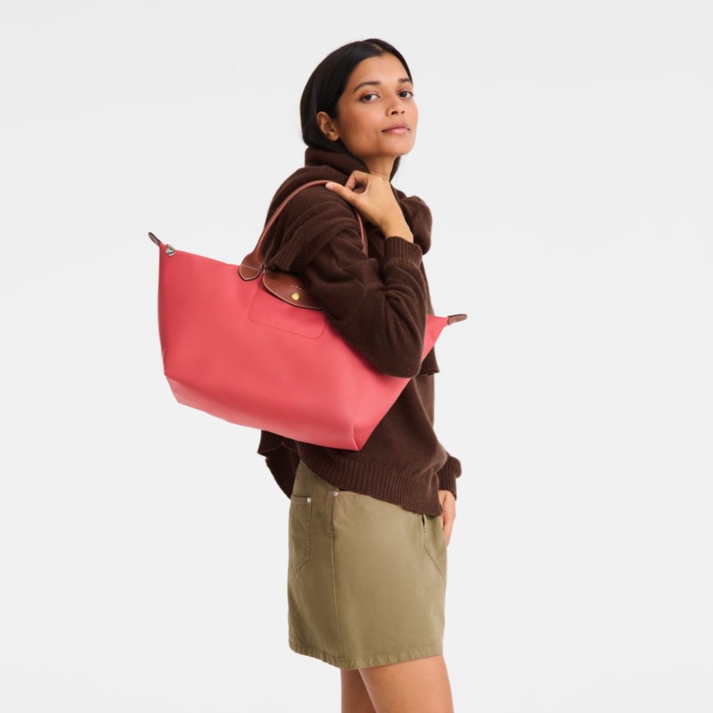 Longchamp Handväska le pliage original dam – bild 2