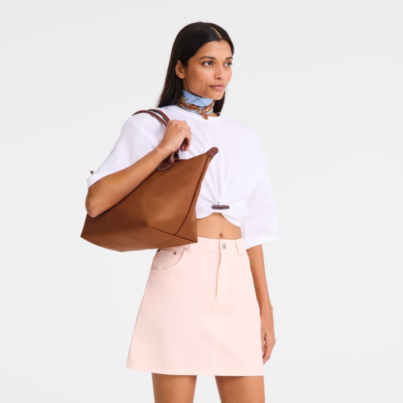 Longchamp Handväska le pliage original dam – bild 2